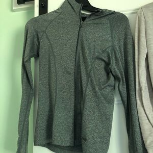 Zip up fitness jacket